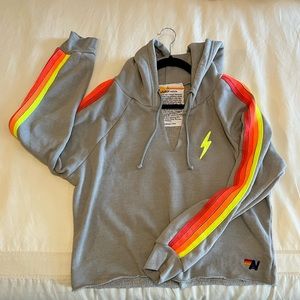 Aviator Nation Crop Hoodie